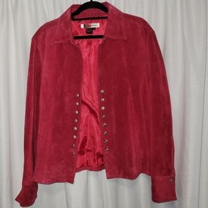 Live A Little Size XL Leather Jacket